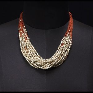 Handmade beaded necklace